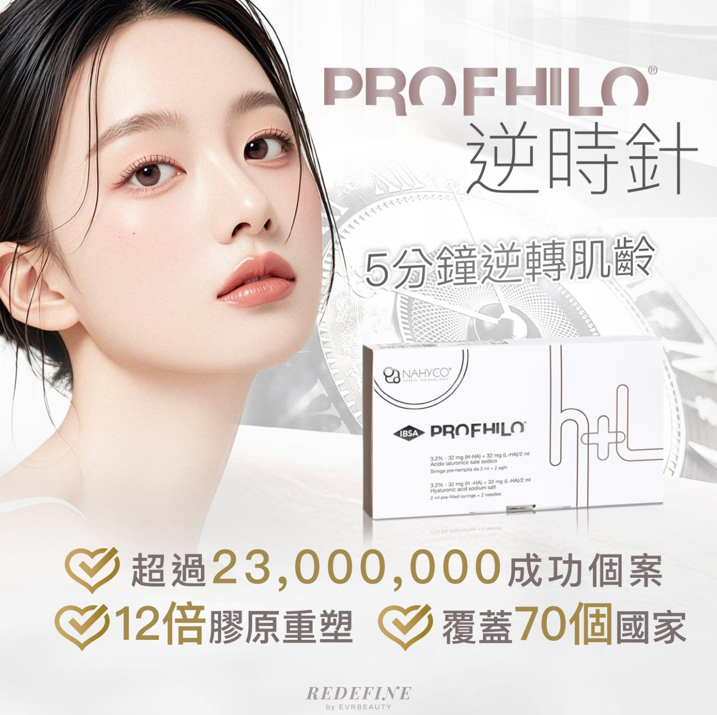 【新客限定】PROFHILO®逆時針 2ml