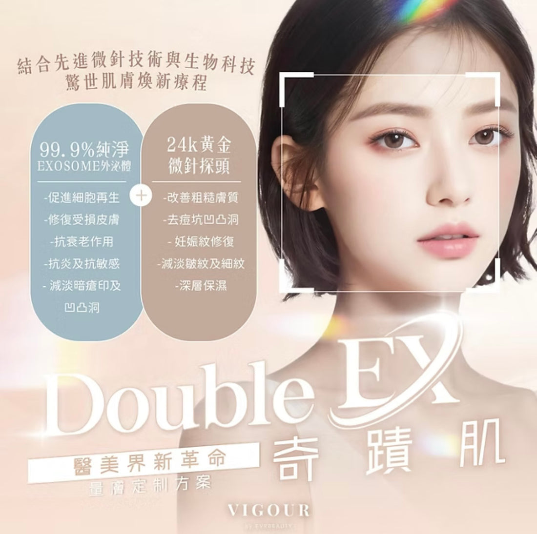 【獨家尊享】DOUBLE EX 奇蹟肌幹細胞修復療程