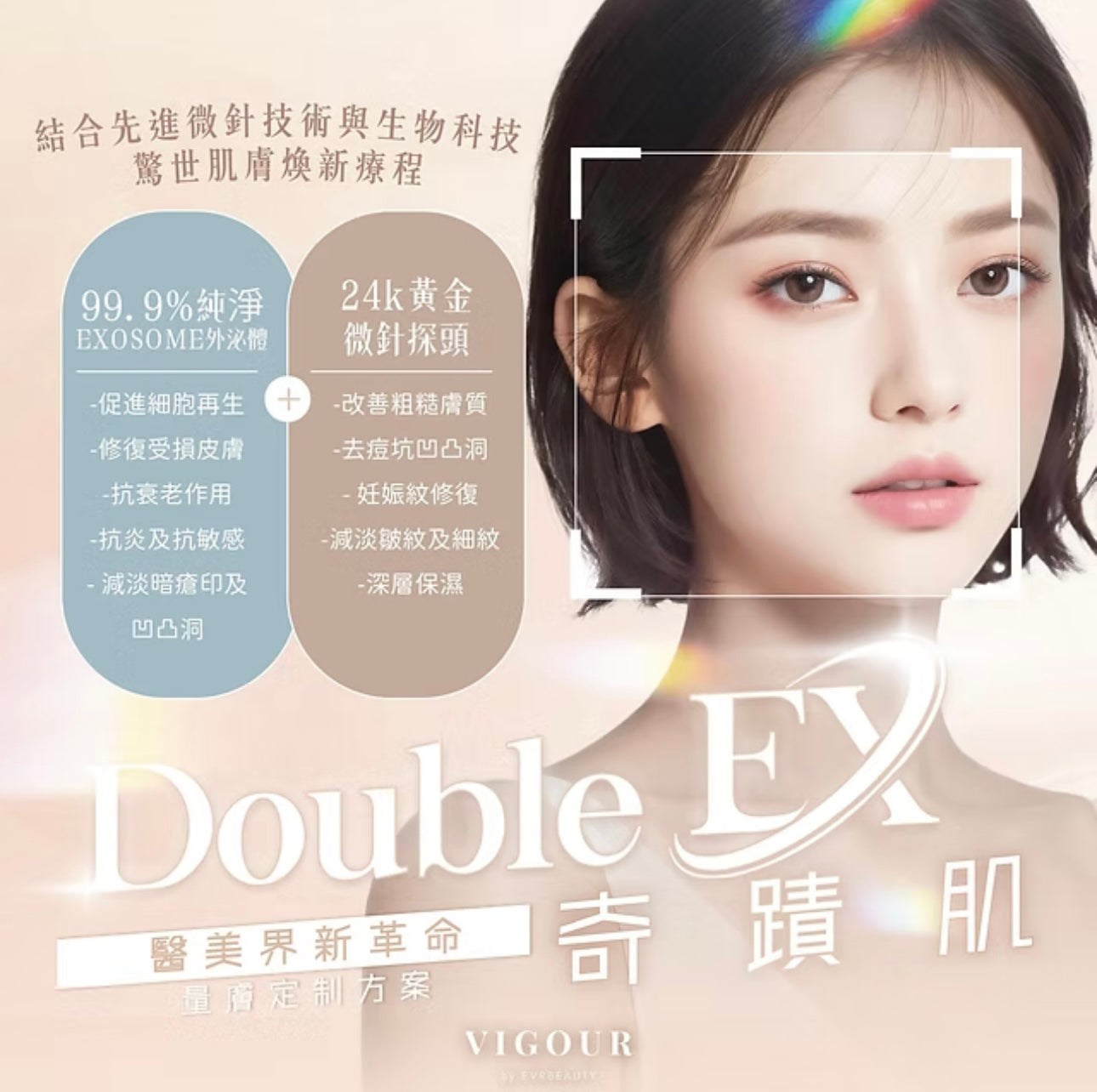 【獨家尊享】DOUBLE EX 奇蹟肌幹細胞修復療程