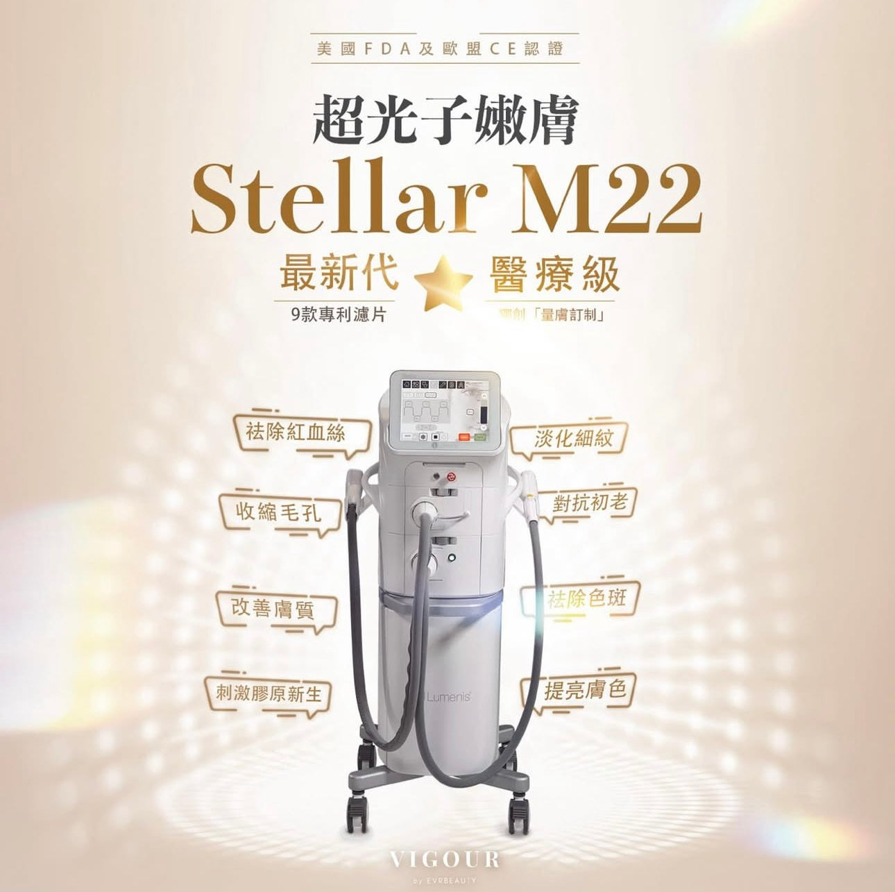 【新客優惠】醫療版Stellar M22 超脈衝激光