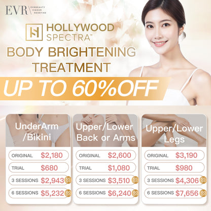 Hollywood Spectra身體美白療程 單次/3次/6次/12次