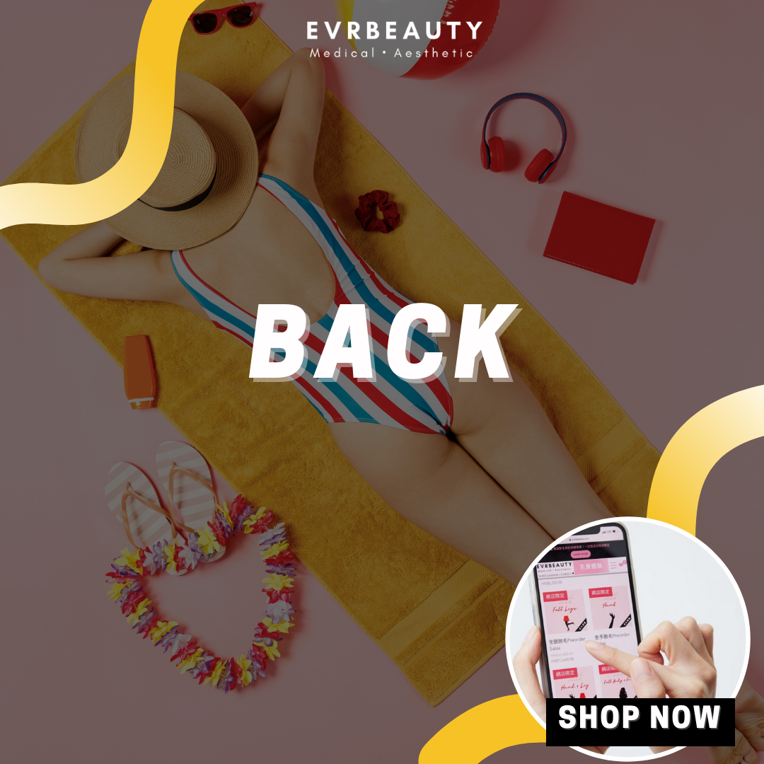 Student hair removal full back hair removal / back hair removal